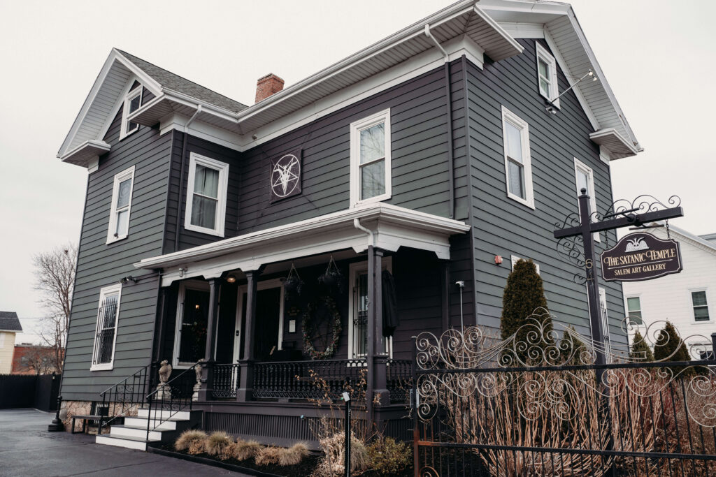 The Victorian home base for Satanic Temple and Art Gallery